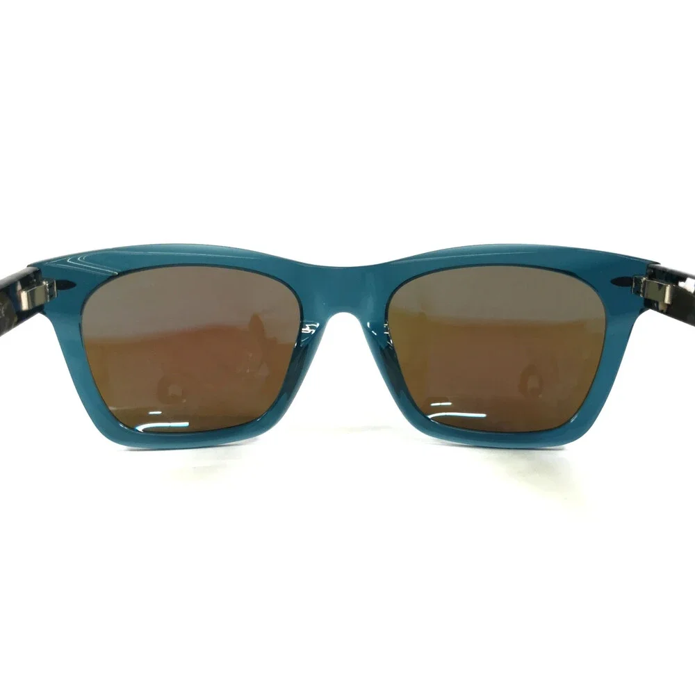 Robert Graham Sunglasses CALVIN BLU Blue Square Frames w/ Blue Polarized Lenses